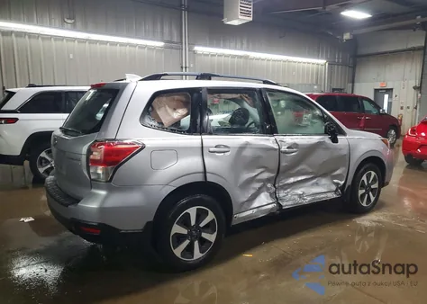 2017 Subaru Forester 2.5I z USA, uszkodzony, nr VIN JF2SJABC5HH587524